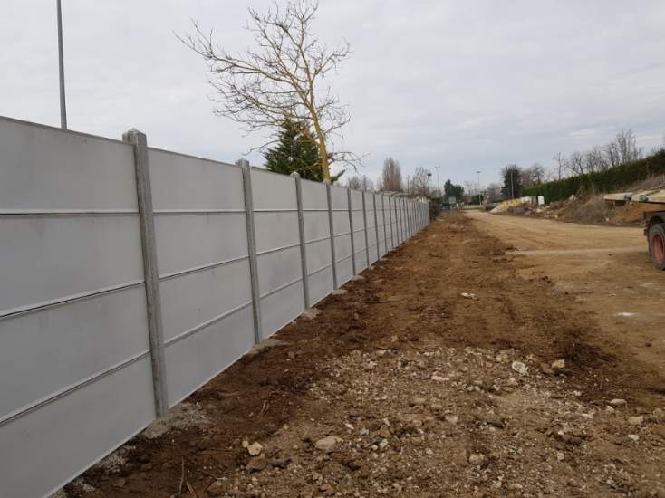 fourniture et pose cloture beton gris ciment (1)