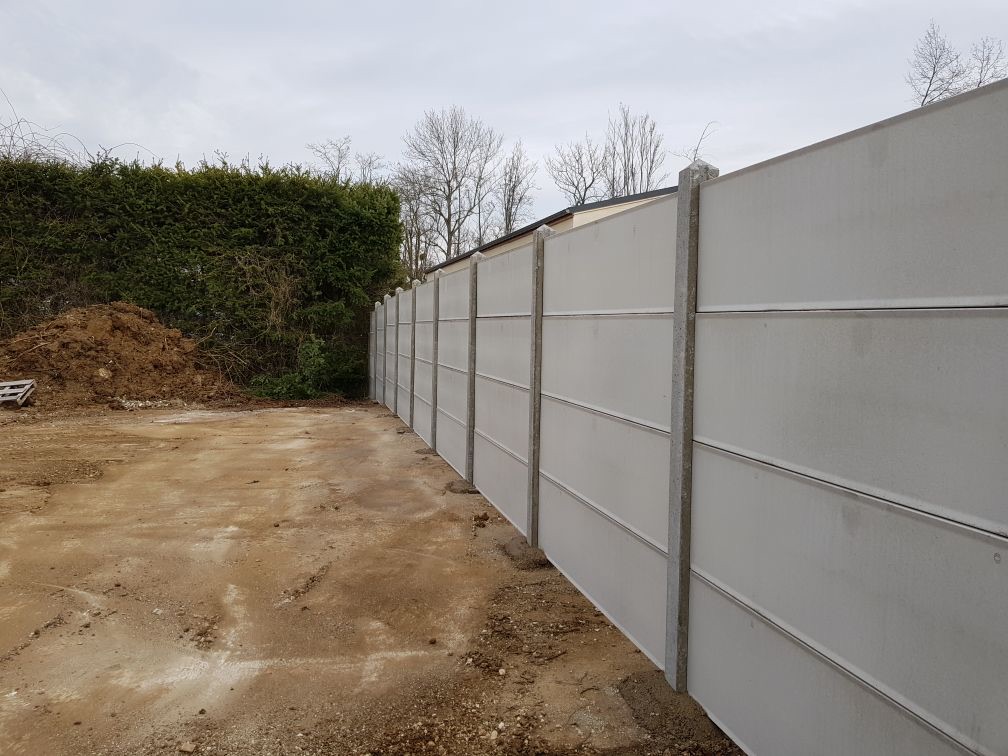 fourniture et pose cloture beton gris ciment (3)